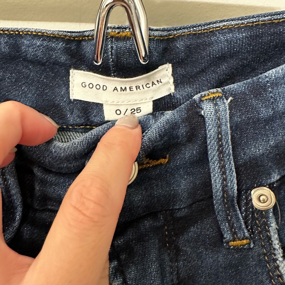 Good American Indigo High-Rise Jeans